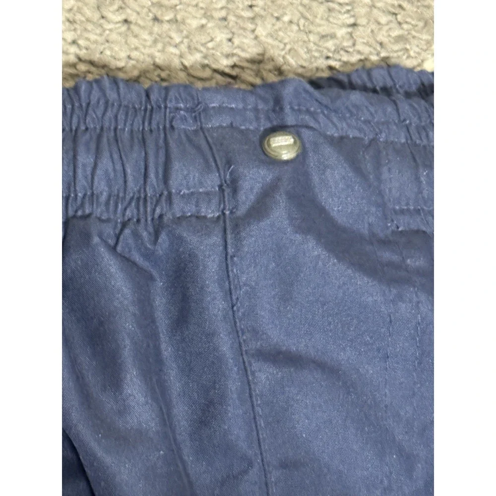 Vintage Adidas Trackpants Navy Blue Mens M Baggy Training Pants Y2K Stylish Mesh
